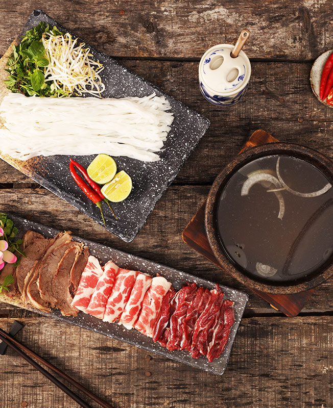 Trang chủ Phở bát đá tổng hợp