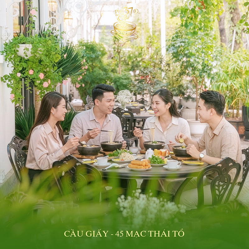 Hệ thống thẩm Phở bát đá 37 ngon đúng điệu – Tinh hoa 5 điểm đến Hà Thành Hệ thống thẩm Phở bát đá 37 ngon đúng điệu
