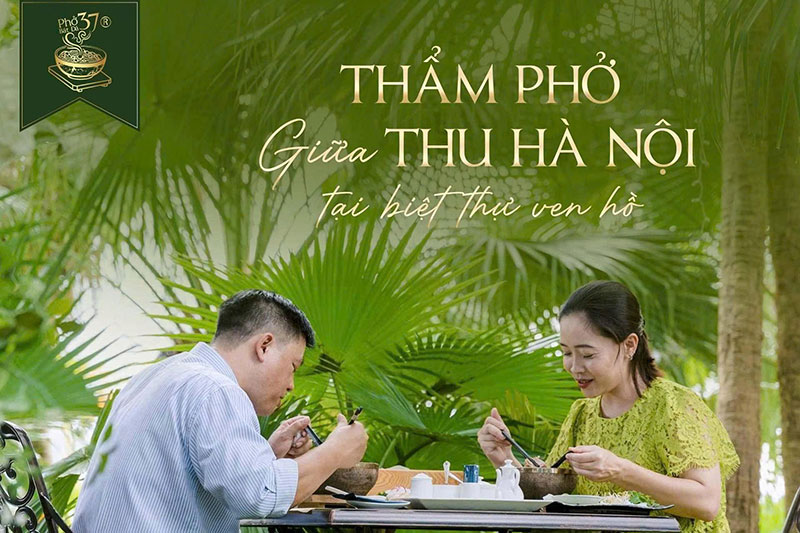 Thẩm phở giữa thu Hà Nội