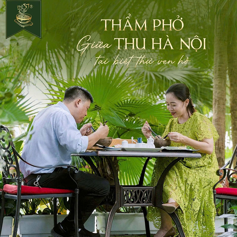 Thẩm phở giữa thu Hà Nội