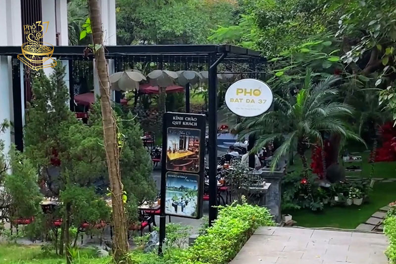 Thưởng Phở tại Ốc Đảo Xanh giữa lòng Hà Nội